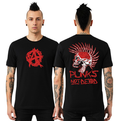 Trička punk (oboustranný potisk)