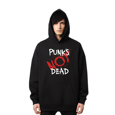 Mikiny punk klokanky 350g/m