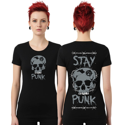 Trička punk (oboustranný potisk)