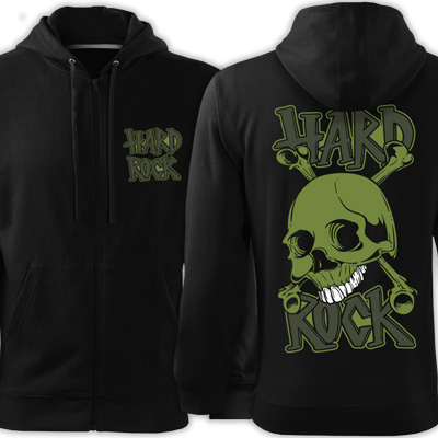 Mikiny rock na zip