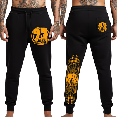 Tepláky tekno pánské