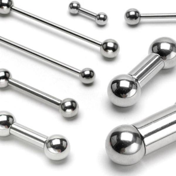 Piercing do jazyka 2x16x6mm