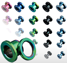 Tunel do ucha 14 mm zelená