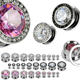 Tunel do ucha 12 mm červená/černá