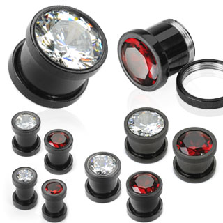 Plug do ucha 10 mm červená