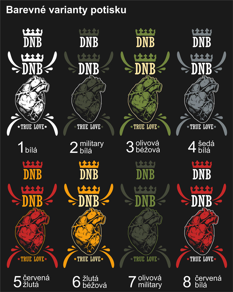 Mikina dnb dámská love