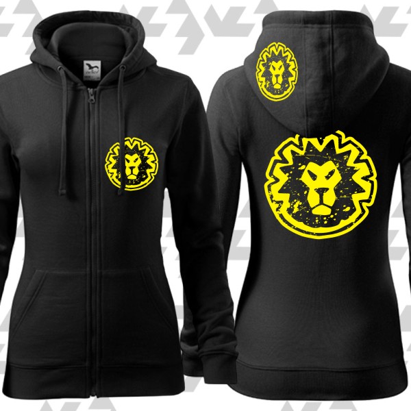 Mikina dámská rasta 300g/m na zip