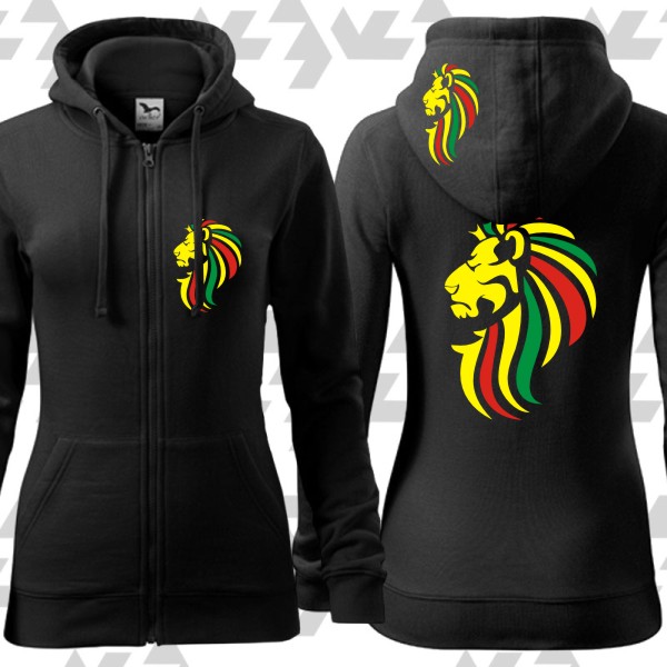 Mikina dámská rasta 300g/m na zip