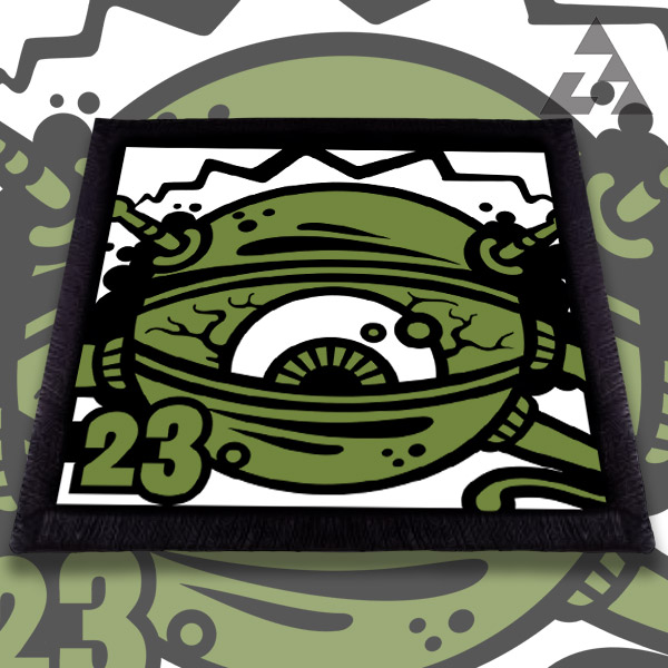 Nášivka tekno One eye