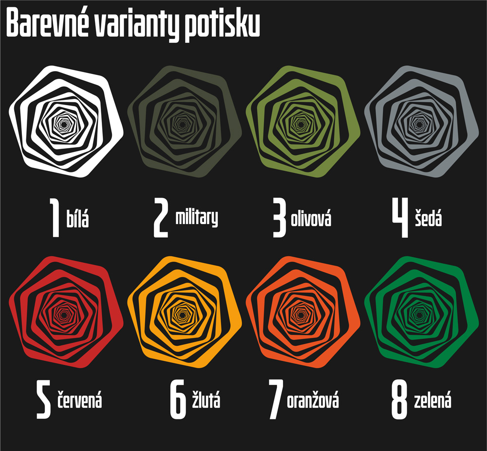 Mikina pánská tekno spiral