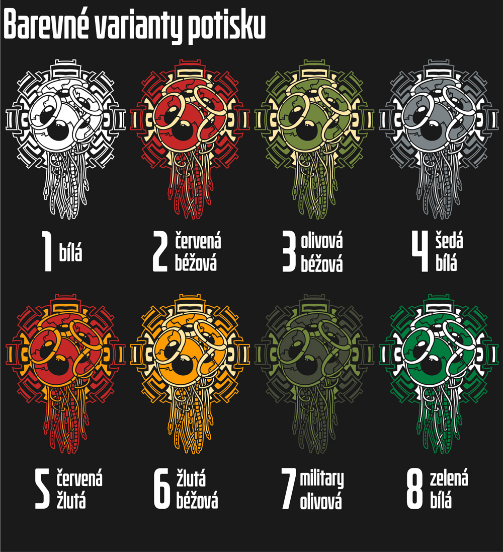 Mikina pánská tekno repro