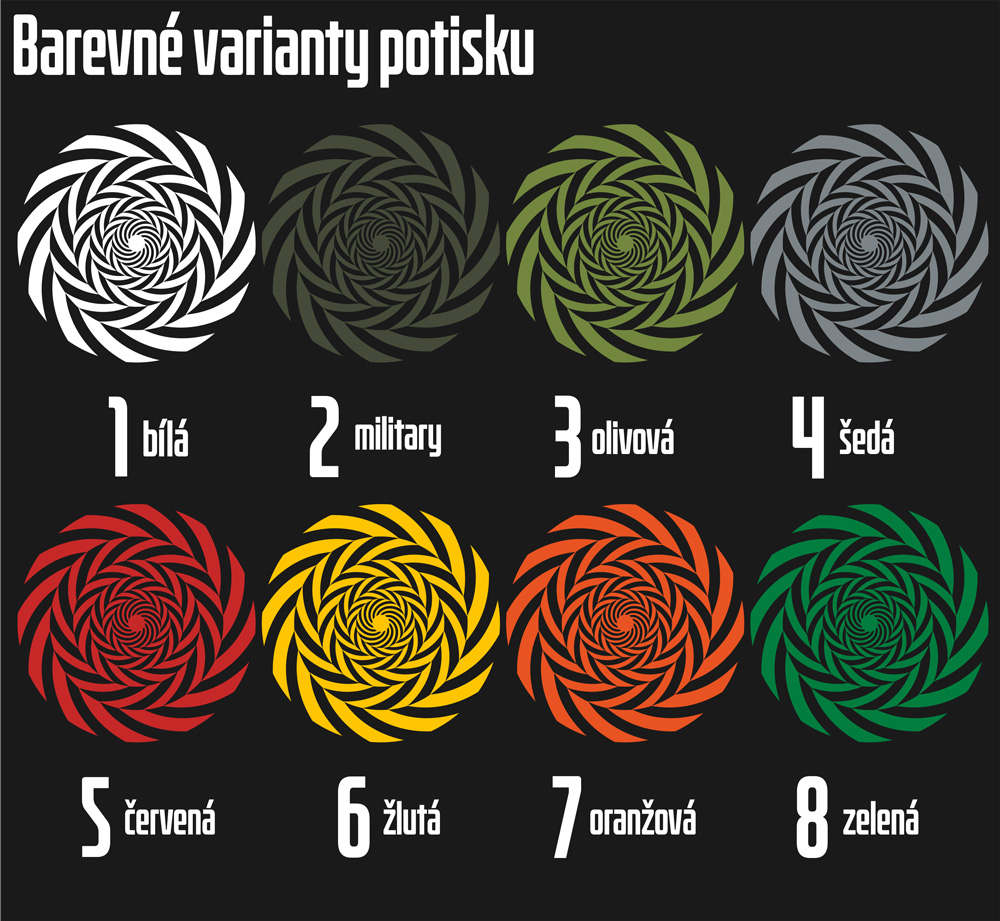 Mikina pánská tekno spiral