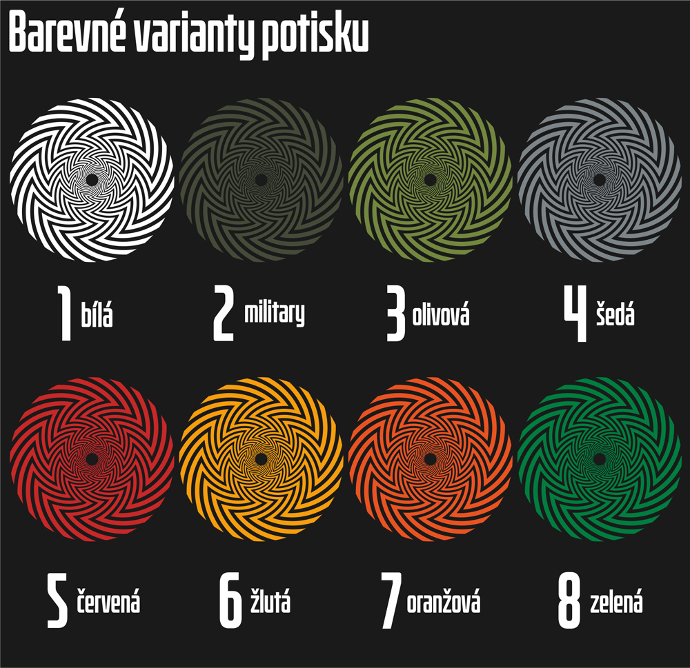 Mikina pánská tekno spiral