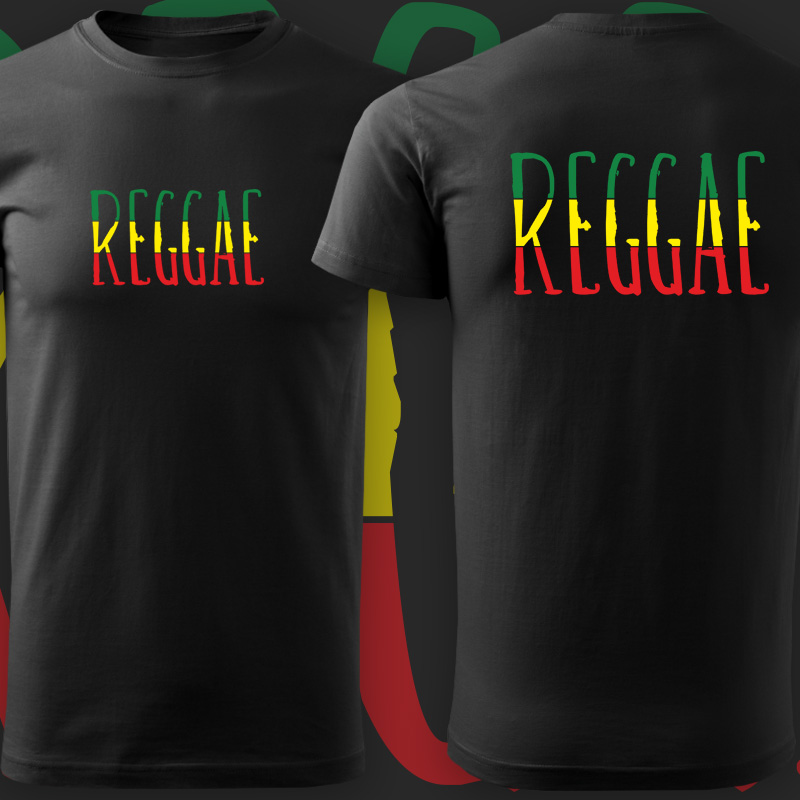 Tričko reggae pánské