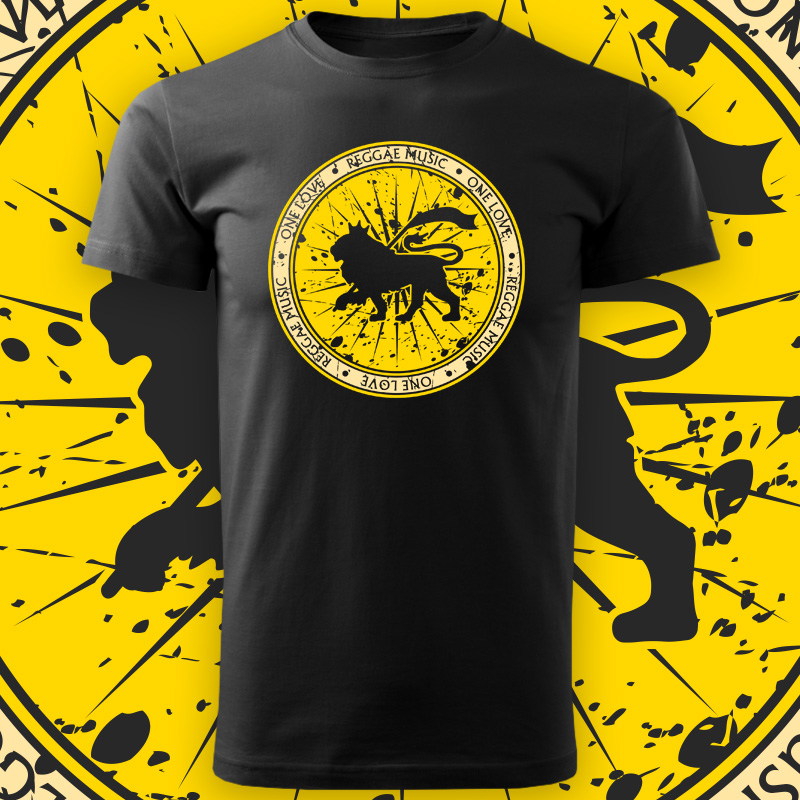 Tričko reggae pánské