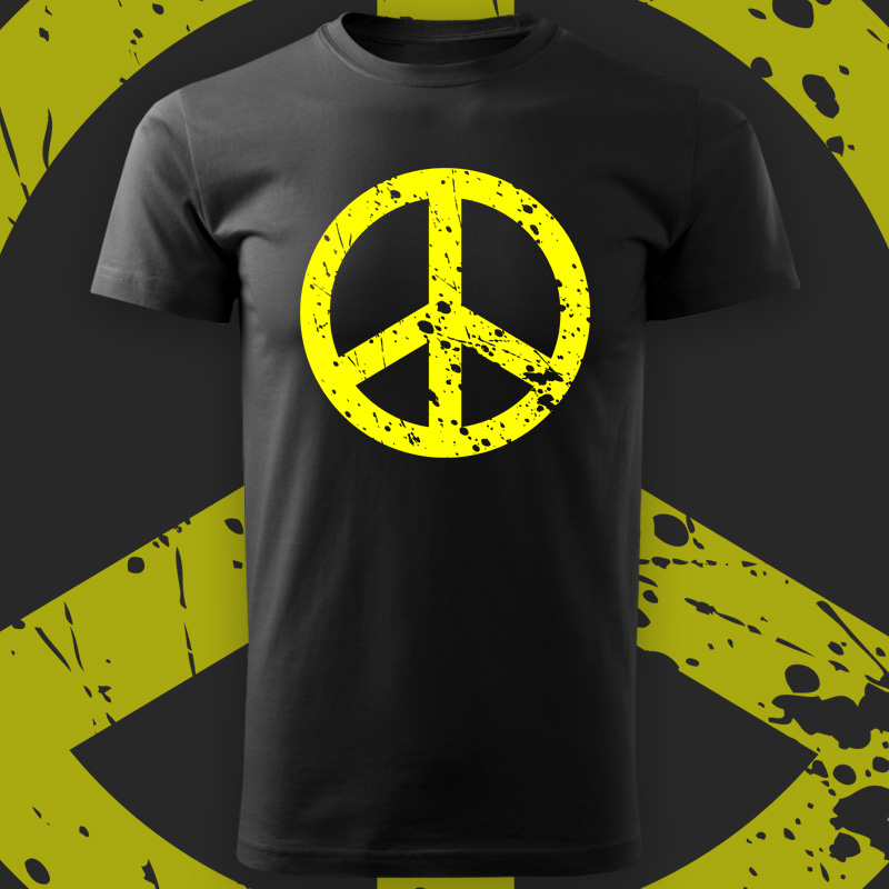 Tričko peace pánské