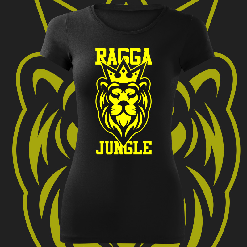 Tričko ragga jungle dámské