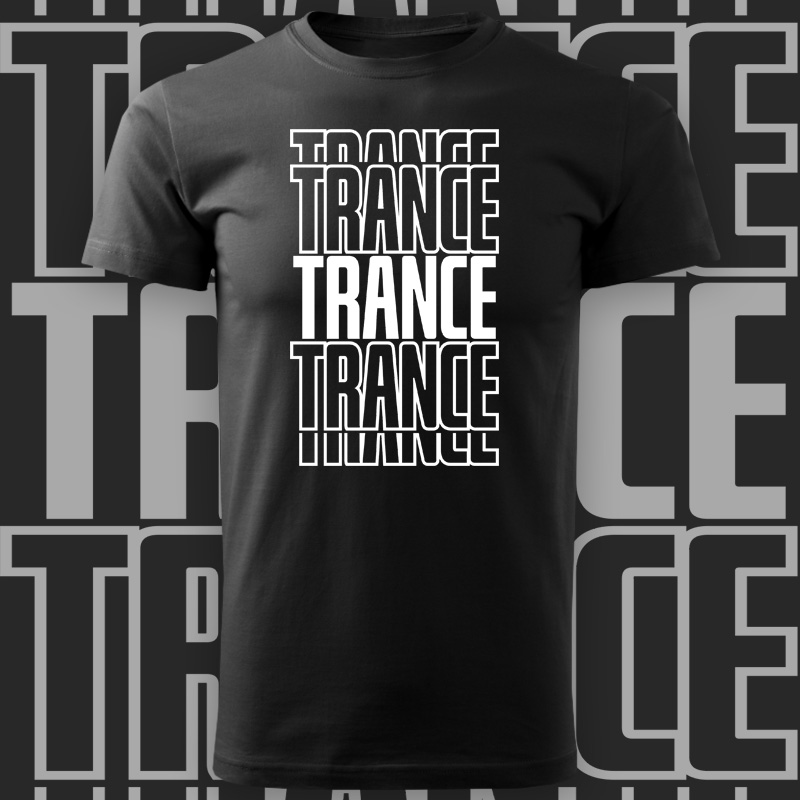 Tričko trance pánské