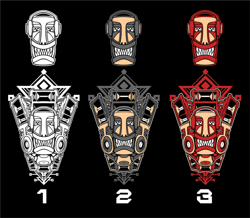 Mikina tekno pánská Totem