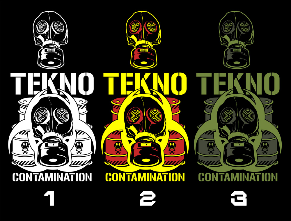 Mikina tekno pánská Contamination