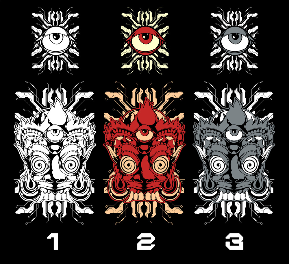 Mikina tekno pánská Spiritual