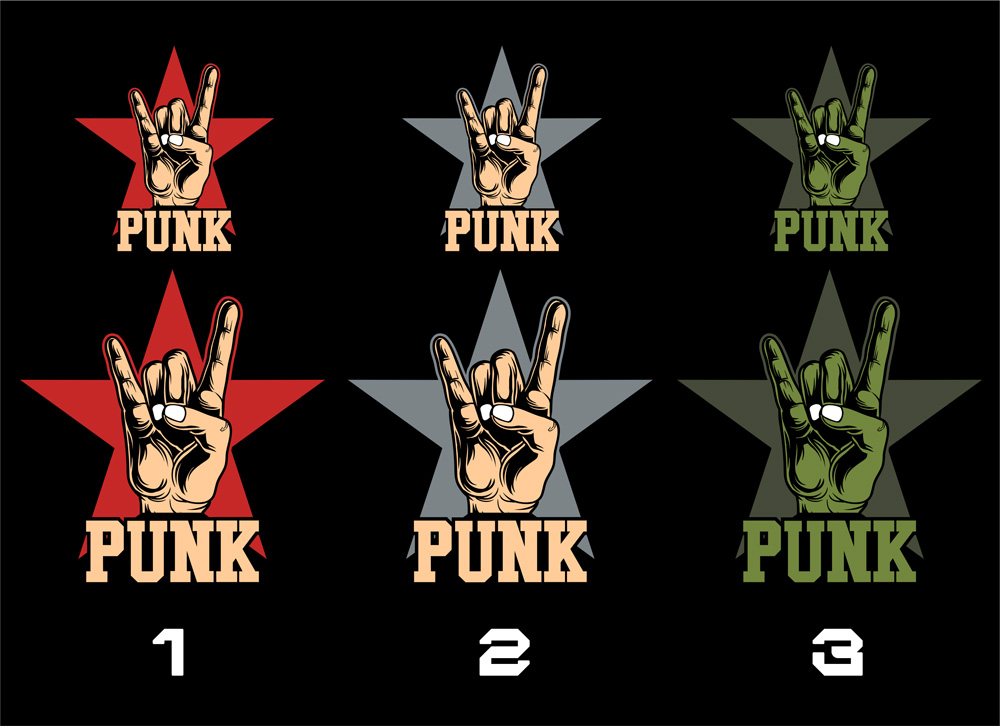 Tričko punk pánské