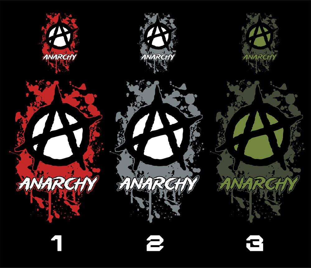 Tričko punk pánské Anarchy