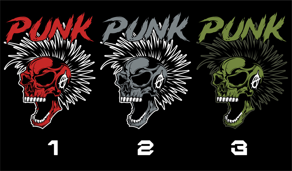 Tričko punk pánské