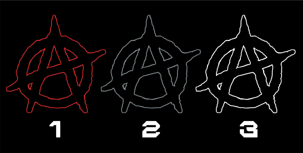 Tričko punk pánské Anarchy