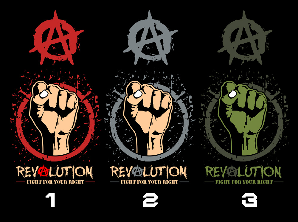 Tričko punk pánské Revolution
