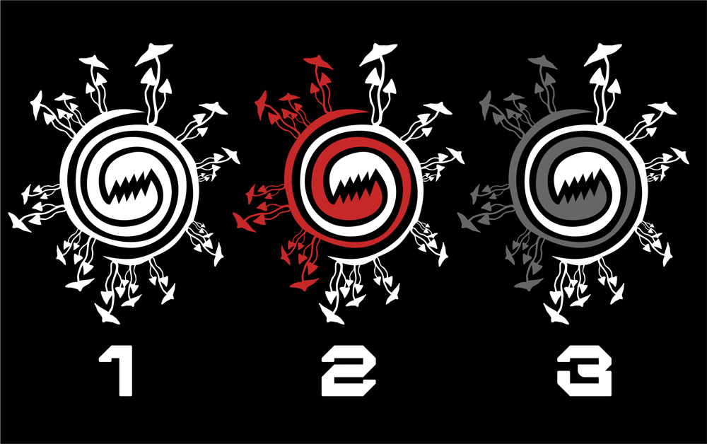 Tričko tekno pánské Magic spiral