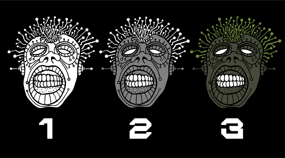 Tričko tekno pánské Hardcore