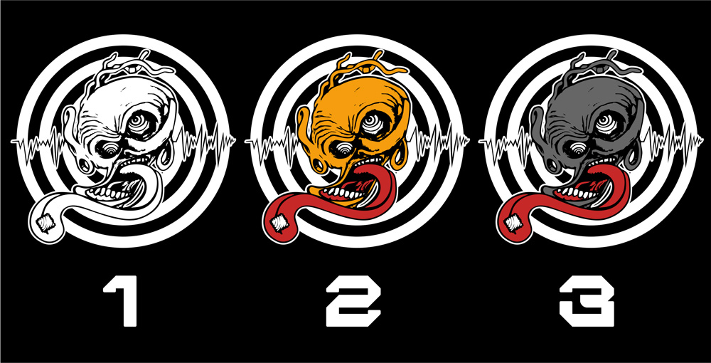 Tričko tekno pánské LSD head