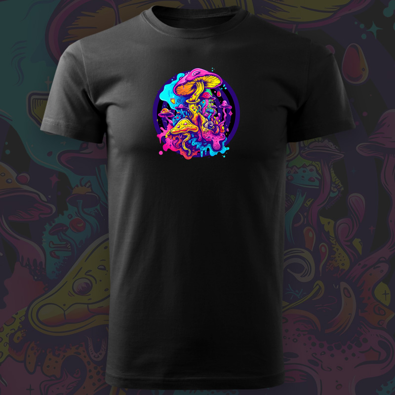 Tričko tekno pánské Psychedelic