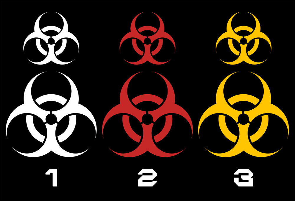 Tričko tekno pánské Biohazard