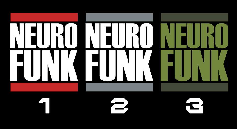 Tričko dnb, drum and bass pánské Neurofunk
