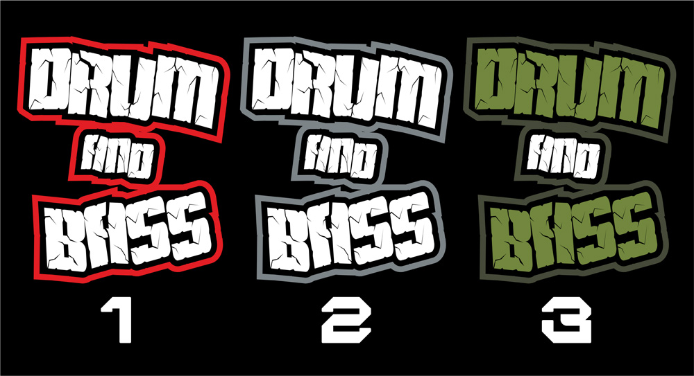 Tričko dnb, drum and bass pánské