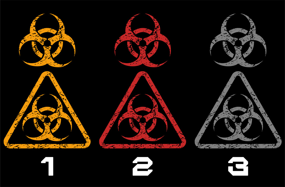 Tričko dnb, drum and bass pánské Biohazard