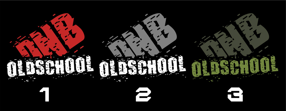 Tričko dnb, drum and bass pánské Oldschool