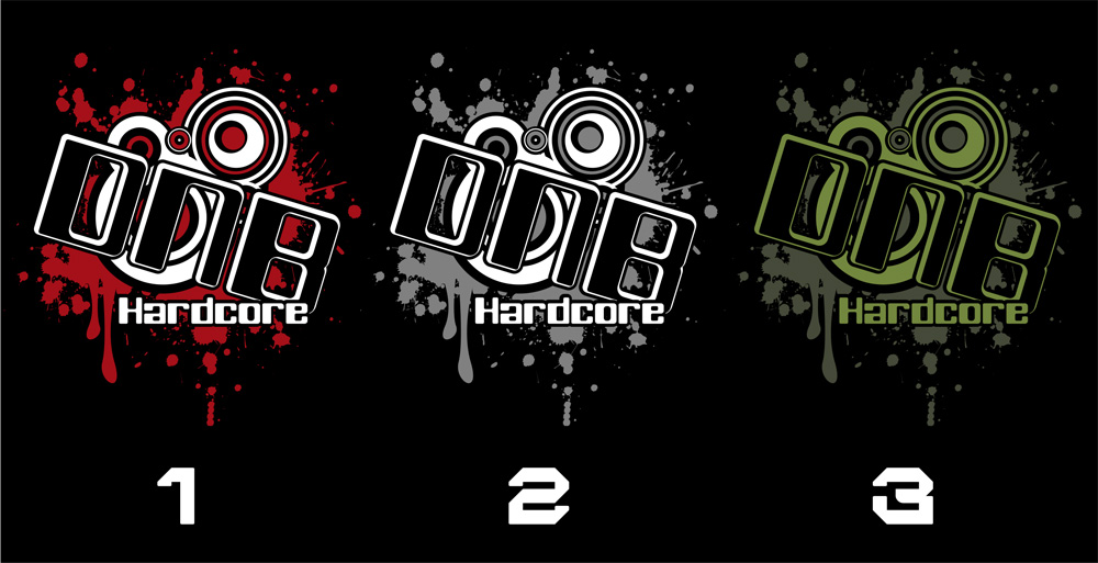 Tričko dnb, drum and bass pánské Hardcore