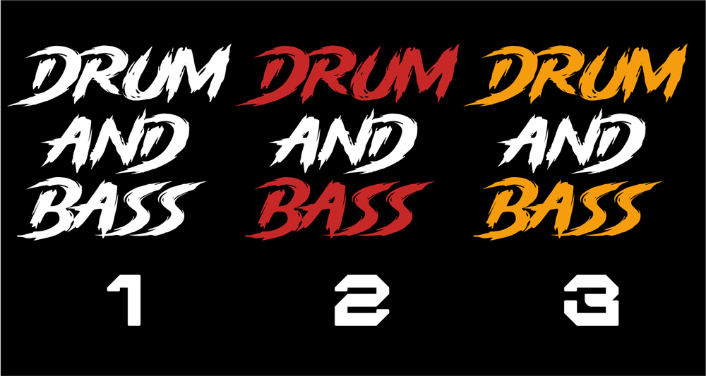 Tričko dnb, drum and bass pánské