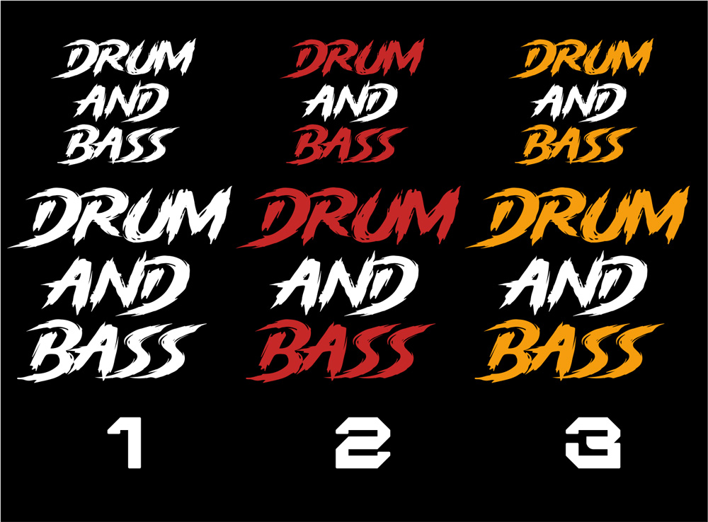 Tričko dnb, drum and bass pánské