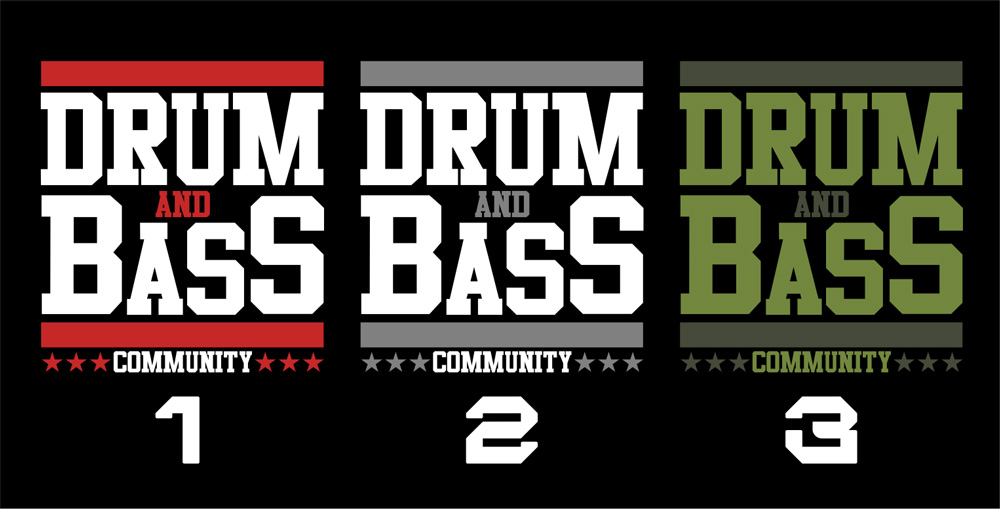 Tričko dnb, drum and bass dámské 