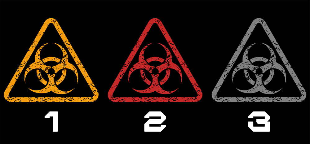 Tričko dnb, drum and bass dámské Biohazard