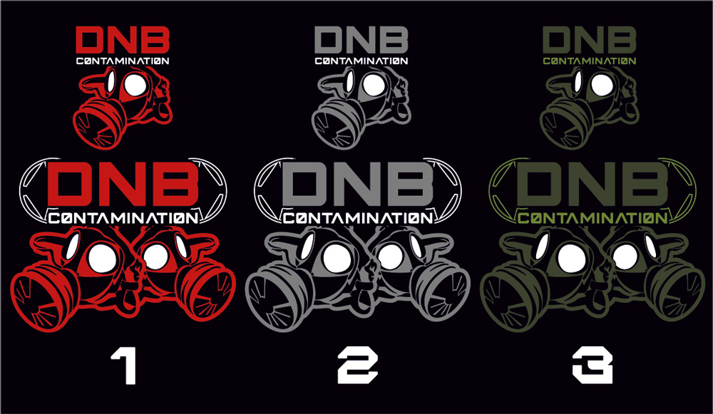 Tričko dnb, drum and bass dámské Contamination