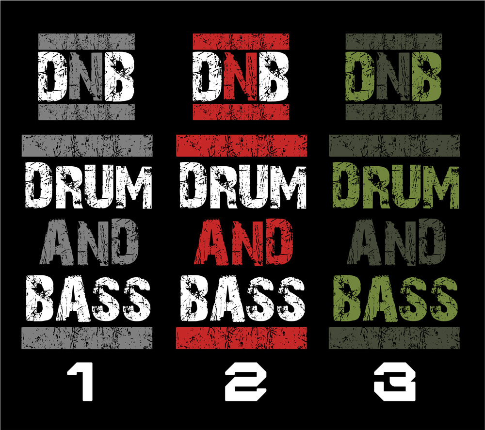 Tričko dnb, drum and bass dámské