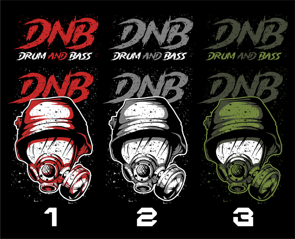 Tričko dnb, drum and bass dámské Soldier