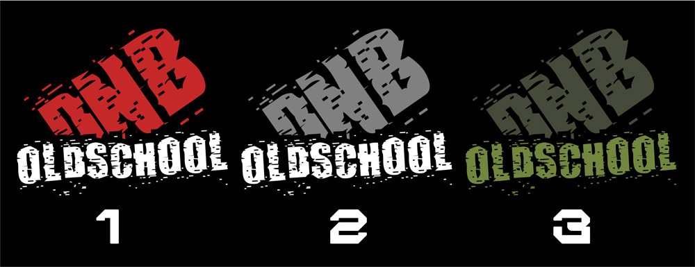 Tričko dnb, drum and bass dámské Oldschool