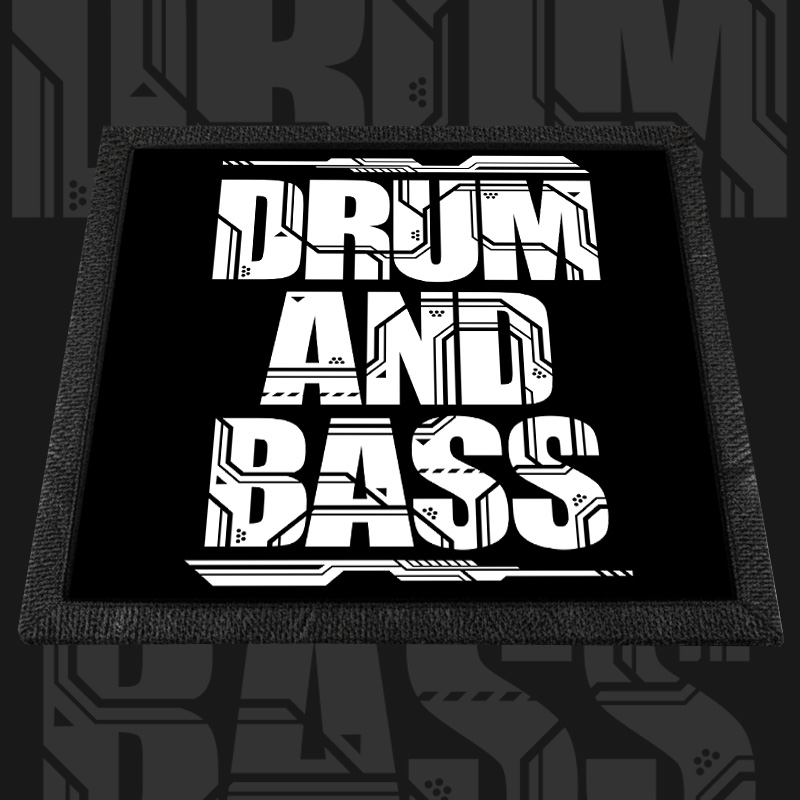 Nášivka drum and bass