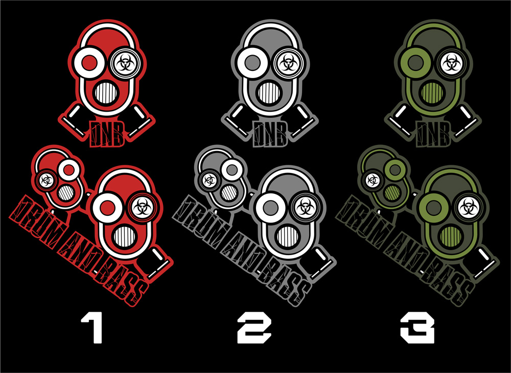 Mikina dnb, drum and bass klokanka